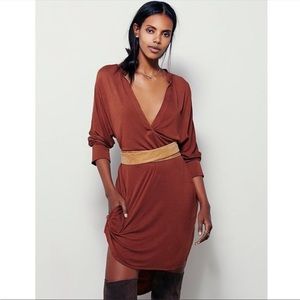 Free People FP Beach Gallery Dress in Rust